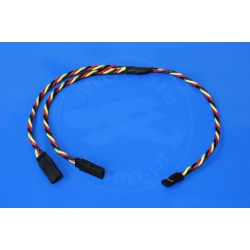 Y - kabel rozgałęziacz 90 cm (JR) - 0,33mm2 22AWG - skręcony - MSP