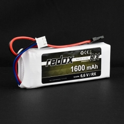 Pakiet Redox LiFe 1600 mAh 6,6V RX (JR)