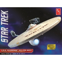 Model plastikowy - Star Trek USS Enterprise NCC-1701 Refit 1:537 - AMT1080