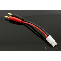 Adapter Gold (banan) 4 mm - wtyk Tamiya