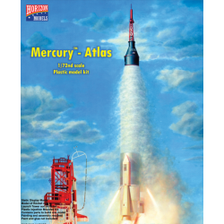 Model Plastikowy -  Rakieta Mercury Atlas 1/72 - Horizon Models #2002