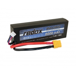 Redox 8000 mAh 7,4V 50C Hardcase - pakiet LiPo