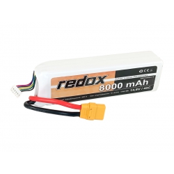 Redox 8000 mAh 14,8V 40C XT-90 - pakiet LiPo