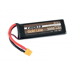 Redox Gold Line 3000 mAh 7,4V 80C XT-60 - pakiet LiPo