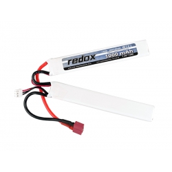 Redox ASG 1000 mAh 7,4V 20C (rozdzielony) (1+1) - pakiet LiPo