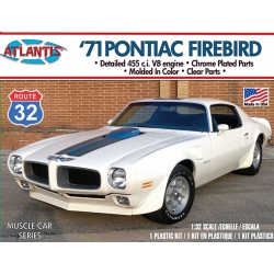 Model Plastikowy - ATLANTIS Models Samochód 1:32 1971 Pontiac Firebird Route 32 - AMCM2009