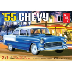 Model Plastikowy - Samochód 1:25 1955 Chevy Bel Air Sedan - AMT1119