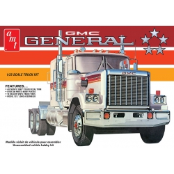 Model Plastikowy - Ciężarówka 1:25 1976 GMC General Semi Tractor - AMT1272