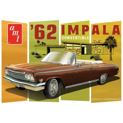 Model Plastikowy - Samochód 1:25 1962 Chevy Impala Convertible - AMT1355