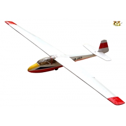 Szybowiec KA-7 2.5 m (wersja czerwono-biała) ARF - VQ-Models