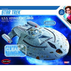Model Plastikowy - Statek kosmiczny Star Trek 1:12 Star Trek U.S.S. Voyager "Clear Edition" - POL992M