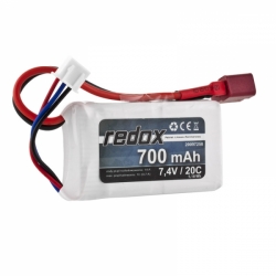 Redox 700 mAh 7,4V 20C DEAN - pakiet LiPo