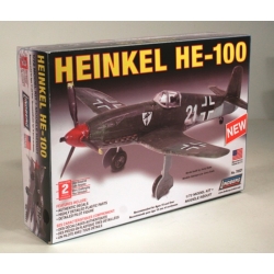 Model plastikowy Lindberg - Samolot Heinkel HE-100