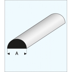 Półwałek plastikowy 3,0 x 1000 mm - MAQUETT