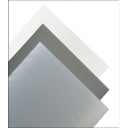 Transparentna Matowa Płyta PVC 0,28 x 194 x 320 mm - MAQUETT