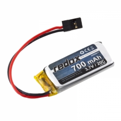 Redox 700 mAh 3,7V 20C (pojedyncze ogniwo) (wtyczka JR)