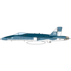 Model plastikowy - Odrzutowiec F18 USN Centennial - Minicraft