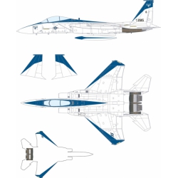 Model plastikowy - Odrzutowiec F-15A USAF - Minicraft