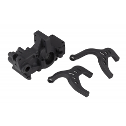 #91952 - RC10B6.1 - Factory Team Laydown Gearbox and Chassis Braces (carbon)